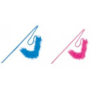 NAYECO Gato Juguete Varita con Pelota Tennis y Pluma