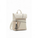 Mochila Mediana Patch Grisom de DESIGUAL