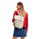 Mochila Mediana Patch Grisom de DESIGUAL