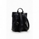 Mochila Mediana Patch Grisom de DESIGUAL