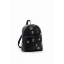 Mochila Pequeña con Círculos Titánica Mombasa Mini de DESIGUAL