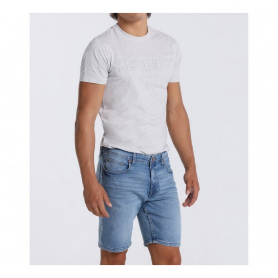 Bermuda Six Valves denim azul PB