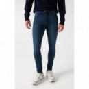 Vaqueros Hombre Vaqueros SALSA JEANS Skinny Low Rise
