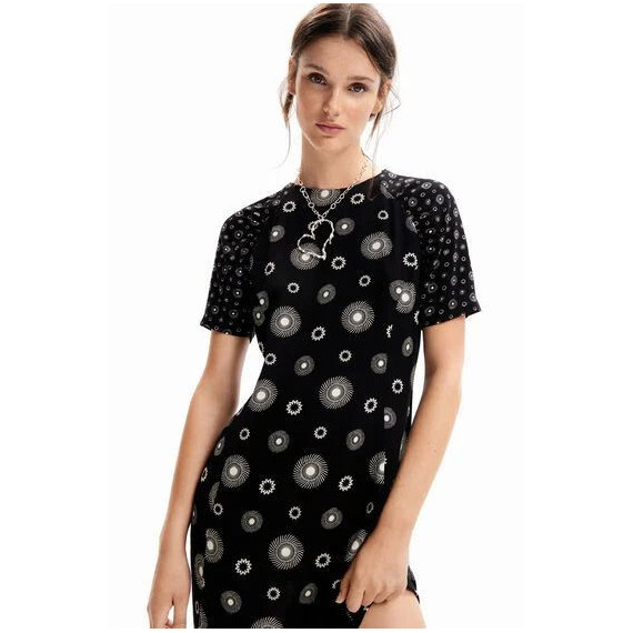 Vestido Corto Bicolor Nueva York de DESIGUAL