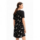 Vestido Corto Bicolor Nueva York de DESIGUAL