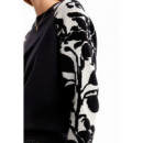 Jersey Combinado Flores de DESIGUAL