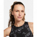Crop Top de Tirantes con Estampado NIKE Pro Dri-fit