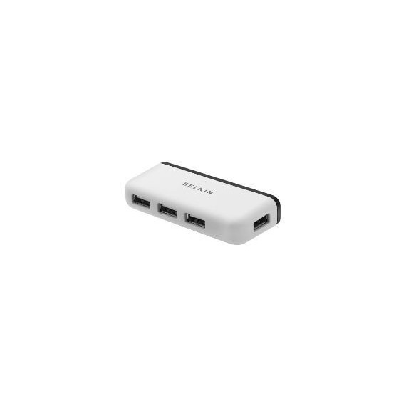 Hub BELKIN 4XUSB 2.0 Negro/blanco (F4U021BT)