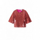 Blusas y Camisas Blusa CKS Tiria Dark Pink