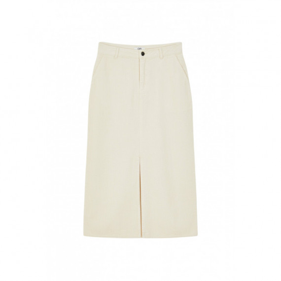 Falda MIDI CKS Skipper White