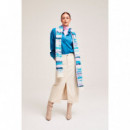 Falda MIDI CKS Skipper White