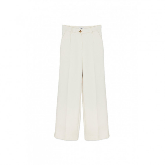 Pantalones Pantalón CKS Roda White