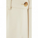 Pantalones Pantalón CKS Roda White