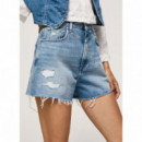 PEPE JEANS Shorts Azul PL801001RG4-000