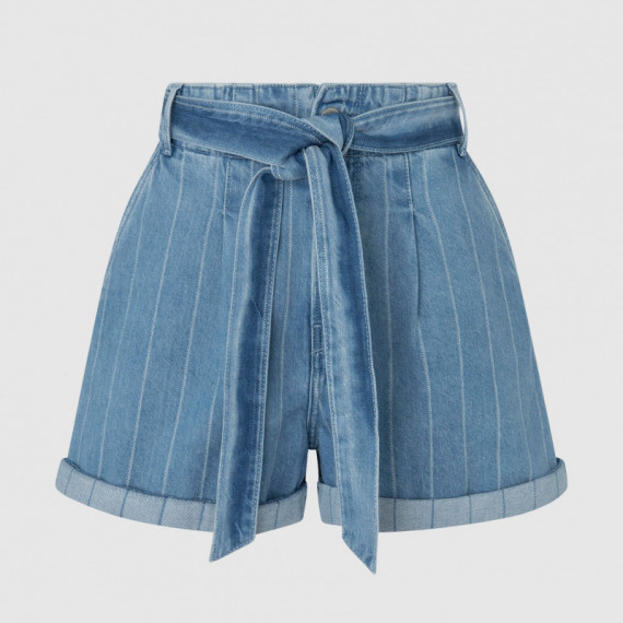 PEPE JEANS Shorts Kaylee Stripe Azul PL801036-000