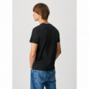 PEPE JEANS Camiseta Eggo N Negra PM508208-999