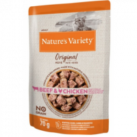 Natures Variety Gato Adulto Pollo Salsa Pouch 85GR  NATURE'S VARIETY
