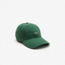 Gorra Unisex LACOSTE en Sarga de Algodón Ecológico LACOSTE
