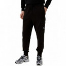 Jogger CALVIN KLEIN Negro Logo en Bolsillo