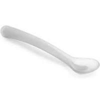 SUAVINEX Cuchara Silicona +4M Blanca