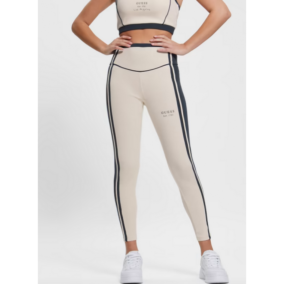 Leggings GUESS Beige Contraste en Laterales