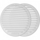 Rejilla Ventilacion Blanca 85X85 IPC8241