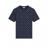 Camisetas Hombre Camiseta BEN SHERMAN Micro Paisley
