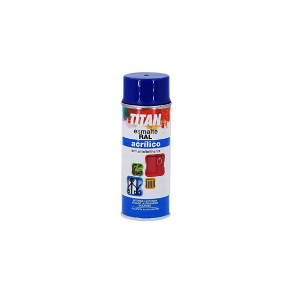 Pintura Titan Spray Esmalte Acrilico Mate 400 Ml