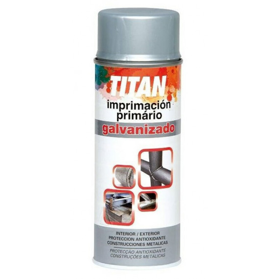 Imprimacion Titan Spray Galvanizado 400 Ml
