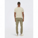 Pantalones Pantalón ONLY&SONS Pete Slim Chino Beige