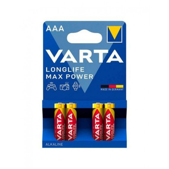 VARTA Paquetes de Pilas Alcalinas VAR10473 Max Power Aaa 1,5V LR03