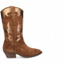 1/2 Bota Cowboy ante Marron  ALPE