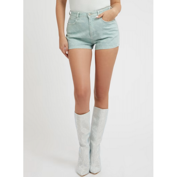 Short GUESS Logotipo 4G Estampado