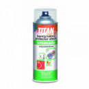 Barniz Titan Spray Esmalte Acrilico Cromados Brillante Incoloro 0001  200 Ml
