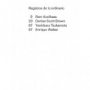Registros de lo Ordinario