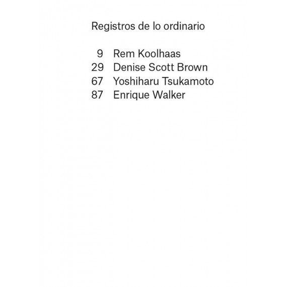 Registros de lo Ordinario