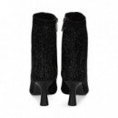 Botin Gliter Negro  SEBAGO