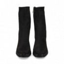 Botin Plataforma ante Negro  SEBAGO