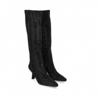 Bota Glitter Negro  SEBAGO