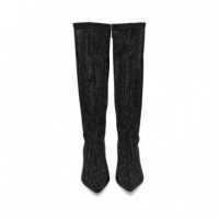 Bota Glitter Negro  SEBAGO