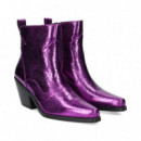 Boti Cowboy Reptil Violeta  SEBAGO