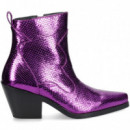 Boti Cowboy Reptil Violeta  SEBAGO
