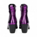 Boti Cowboy Reptil Violeta  SEBAGO