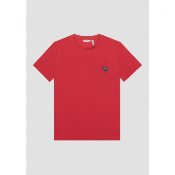 Camiseta Super Slim Fit con Placa del Logotipo de ANTONY MORATO