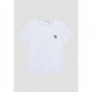 Camiseta Super Slim Fit con Placa del Logotipo de ANTONY MORATO