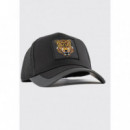 Gorra de Béisbol de Popelina con Estampado de Tigre de ANTONY MORATO