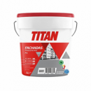 Pintura Titan Revestimiento Fachada Blanco A14 2700  4 Litros