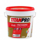 Pintura Titan Revestimiento Liso Mural Blanco A5 2900  15 Litros