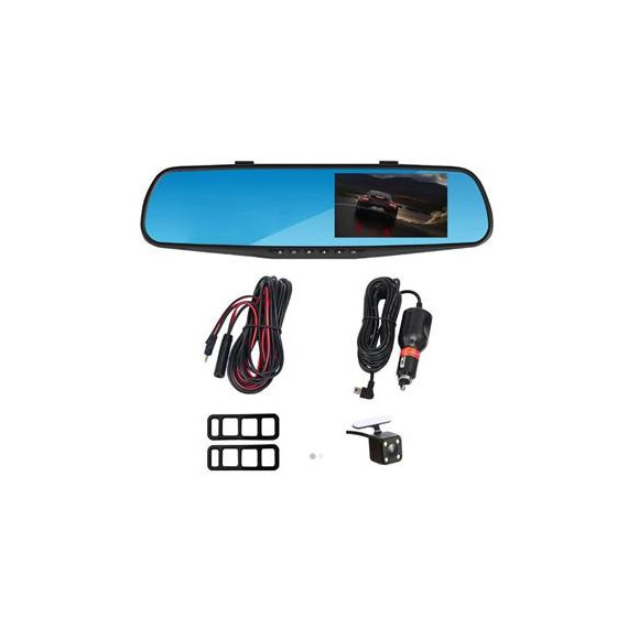 ANDOWL Grabadora Tipo Espejo Retrovisor Full HD Q-CA699