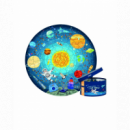Rompecabezas Espacial. Puzzle Redondo  MIDEER